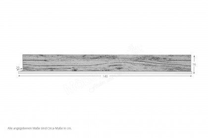 Serpio von Innostyle - Wandboard 10 G8 WF 41 weiß/ Wildbuche