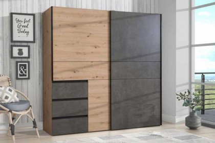 Wimex Cork Kleiderschrank mit 1 Spiegel | Möbel Letz - Ihr Online-Shop