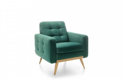Nova von Exxpo - 3-sitziges Sofa emerald