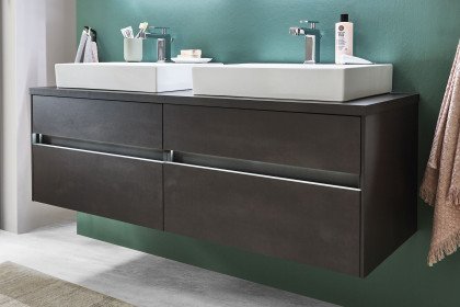 Unique von puris - Badezimmer Stahl matt dunkel