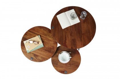 Coffee Tables von Tom Tailor - Couchtisch 3er Set Mangoholz
