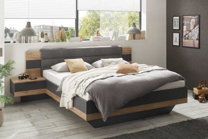 Linea-sleeping von POL Power - Schlafzimmer: Schrank, Bett & Nachtkonsolen