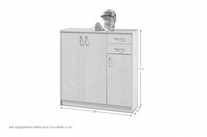 Optimus von BEGA Consult - Kommode 38-006-27 in Buche