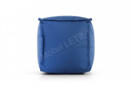 my cushion von Infanskids - Hocker blau - indigo blue