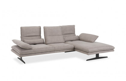 16777 Broadway von Willi Schillig - Ecksofa Variante rechts grey