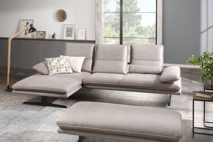 16777 Broadway von Willi Schillig - Ecksofa Variante links grey