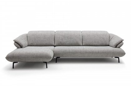 Bluebell von Easy Sofa - Ecksofa Ausführung links kiesel