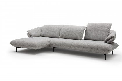 Bluebell von Easy Sofa - Ecksofa Ausführung links kiesel