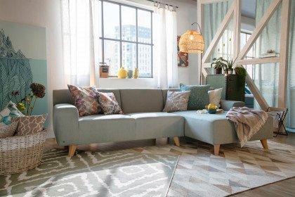 Nordic in Letz 6041 Tailor Tom Ihr Möbel - Couch Hellblau | Pure Online-Shop