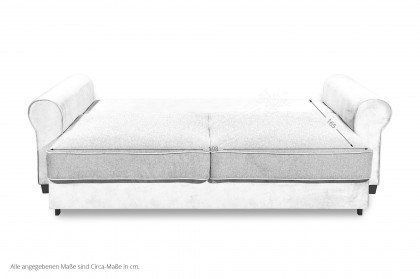 Aurelia-LE20 von ED-Lifestyle - Couch anthrazit-silver