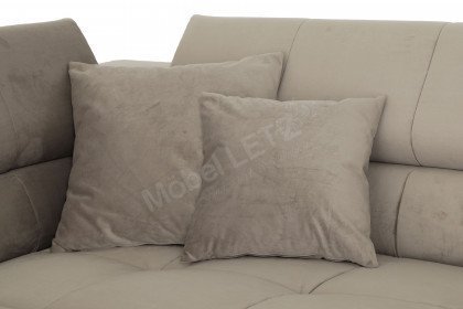 Cleveland von Candy - Ecksofa Ausführung links silver