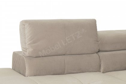 Cleveland von Candy - Ecksofa Ausführung links silver