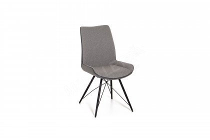 Kito von Pro.Com - Stuhl mit einer Bezugskombination in Grau