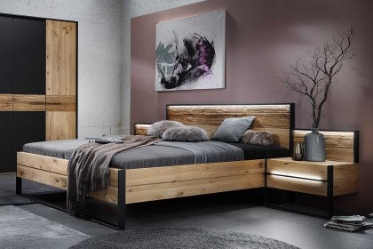 Steel von Thielemeyer - Schlafzimmer: Schrank, Bett & Nachtkonsolen