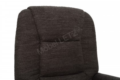 Francie aus der Kollektion Letz - Fernsehsessel grey-brown