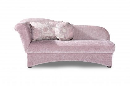 Natascha von Restyl - Einzelliege violett mit Bettkasten