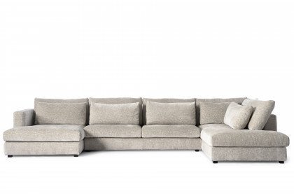 Verbier von Easy Sofa - Wohnlandschaft rechts creme