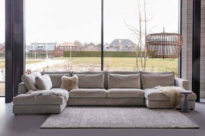 Verbier von Easy Sofa - Wohnlandschaft links creme