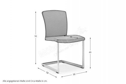 ET521/ Carola von Gwinner - Essgruppe mit Auszugstisch und 6 Stühlen