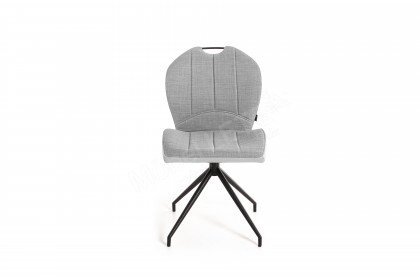 New York von Akante - Stuhl in Grau, inklusive Drehfunktion