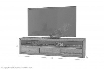 Florenz von Quadrato - TV-Möbel 21 Wildeiche