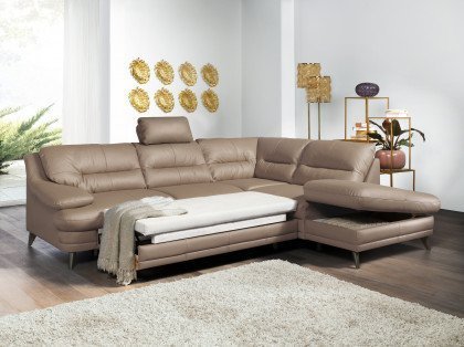 Bologna von COTTA - Ledercouch rechts mouse