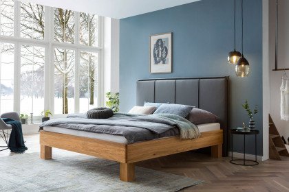 Premium Plus von BED BOX - Holzbett Wildeiche natur geölt