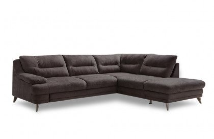 Bologna von COTTA - Sofagarnitur rechts mud