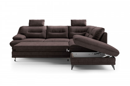 Bologna von COTTA - Sofagarnitur rechts mud