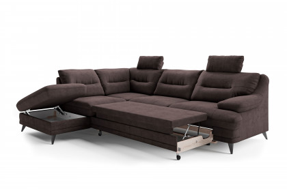 Bologna von COTTA - Sofagarnitur links mud