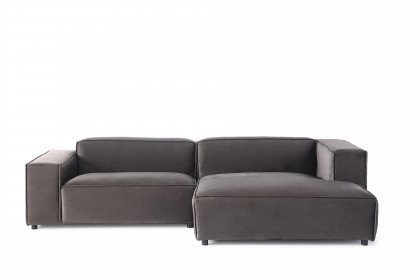Boras von Easy Sofa - Eckcouch Ausführung rechts anthrazit