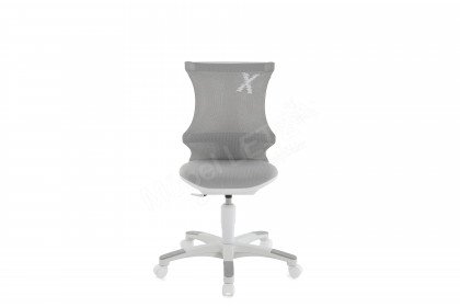 Sitness X Chair 10 von Topstar - Drehstuhl in Grau/ Weiß