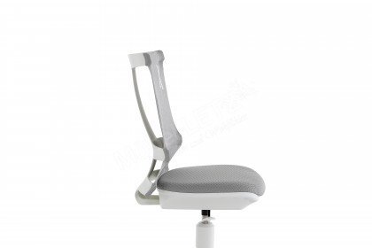 Sitness X Chair 10 von Topstar - Drehstuhl in Grau/ Weiß
