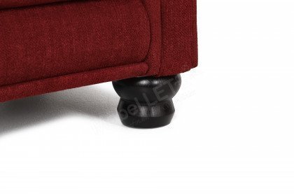 GUTMANN FACTORY Chalet 3-Sitzer in Rot | Möbel Letz - Ihr Online-Shop