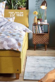 Color Box von Tom Tailor - Boxspringbett mustard