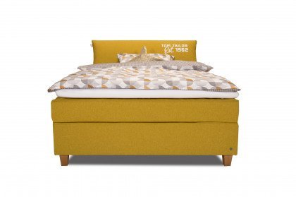 Color Box von Tom Tailor - Boxspringbett mustard