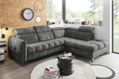 Togo von ED-Lifestyle - Eckcouch rechts grey