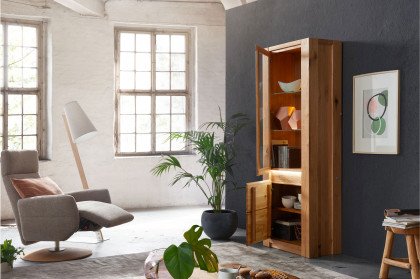 WZ-0484 von GK Möbelvertrieb - Vitrine I aus Wildeiche