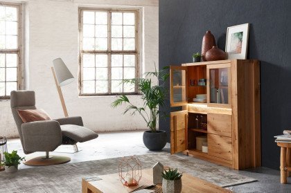 WZ-0484 von GK Möbelvertrieb - Highboard I aus Wildeiche