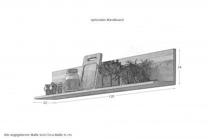 WZ-0484 von GK Möbelvertrieb - Sideboard I aus Wildeiche