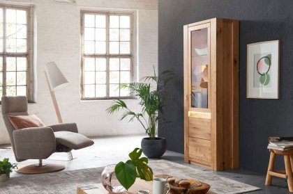 WZ-0484 von GK Möbelvertrieb - Wohnwand I aus Wildeiche