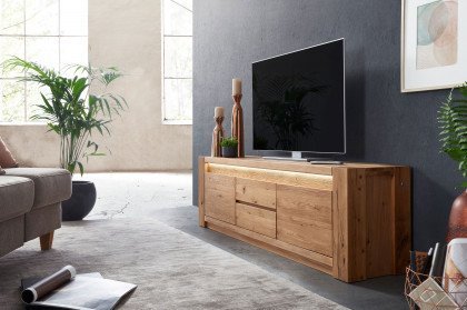 WZ-0484 von GK Möbelvertrieb - Wohnwand I aus Wildeiche