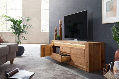 WZ-0484 von GK Möbelvertrieb - Wohnwand I aus Wildeiche