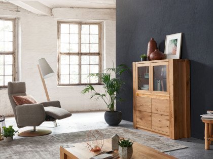 WZ-0484 von GK Möbelvertrieb - Wohnwand I aus Wildeiche