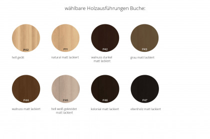 Brest von Mobitec - Esstisch in Eiche & Metall