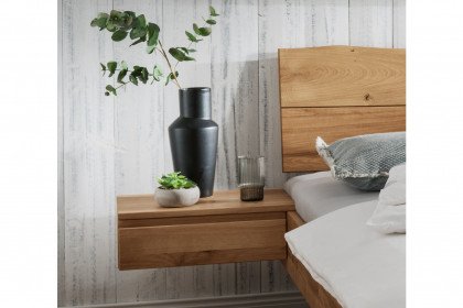 Didrik von Pure Natur - Doppelbett mit Holzkopfteil