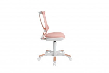 Sitness X Chair 10 von Topstar - Drehstuhl mit rosafarbenem Bezug