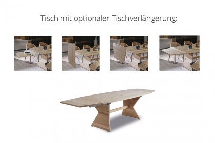 Vmontanara von Voglauer - Esszimmer bestehend aus Tisch & 2 Stühlen