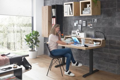 The Big System Office von Mäusbacher - Schreibtisch in Asteiche Nachbildung
