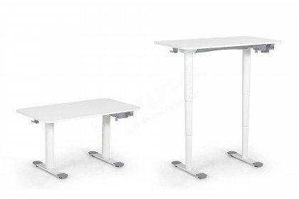 Sitness X Up Table 20 von Topstar - Schreibtischensemble grau/ weiß